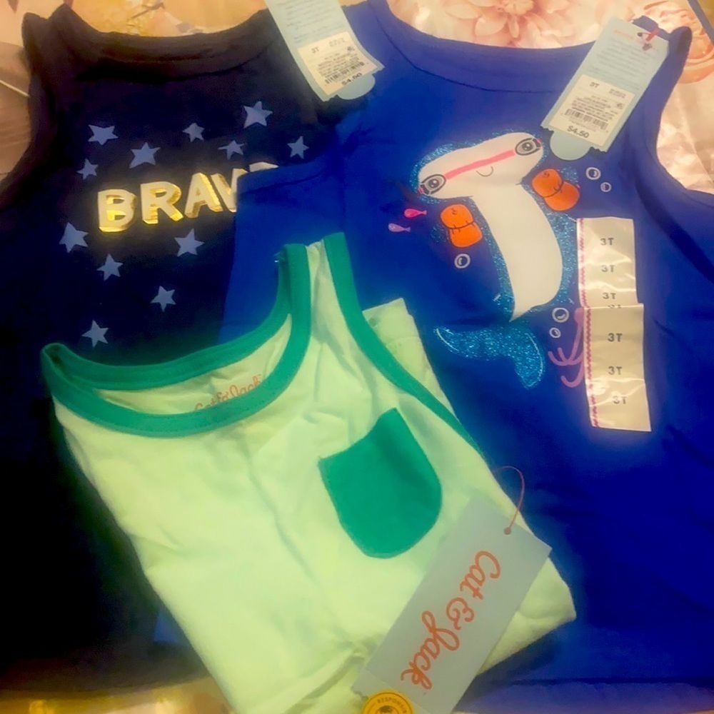 3/$20.  3T Tank Top Set